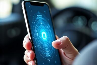 Digitale Vignette wird auf Smartphone angezeigt